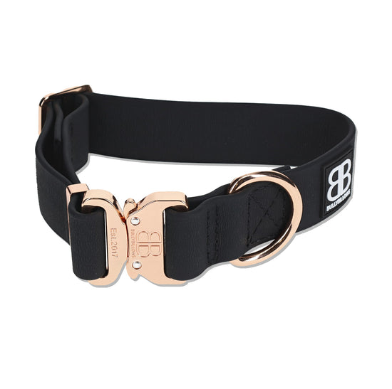 4cm Combat Billowthane® Dog Collar - ROSE GOLD